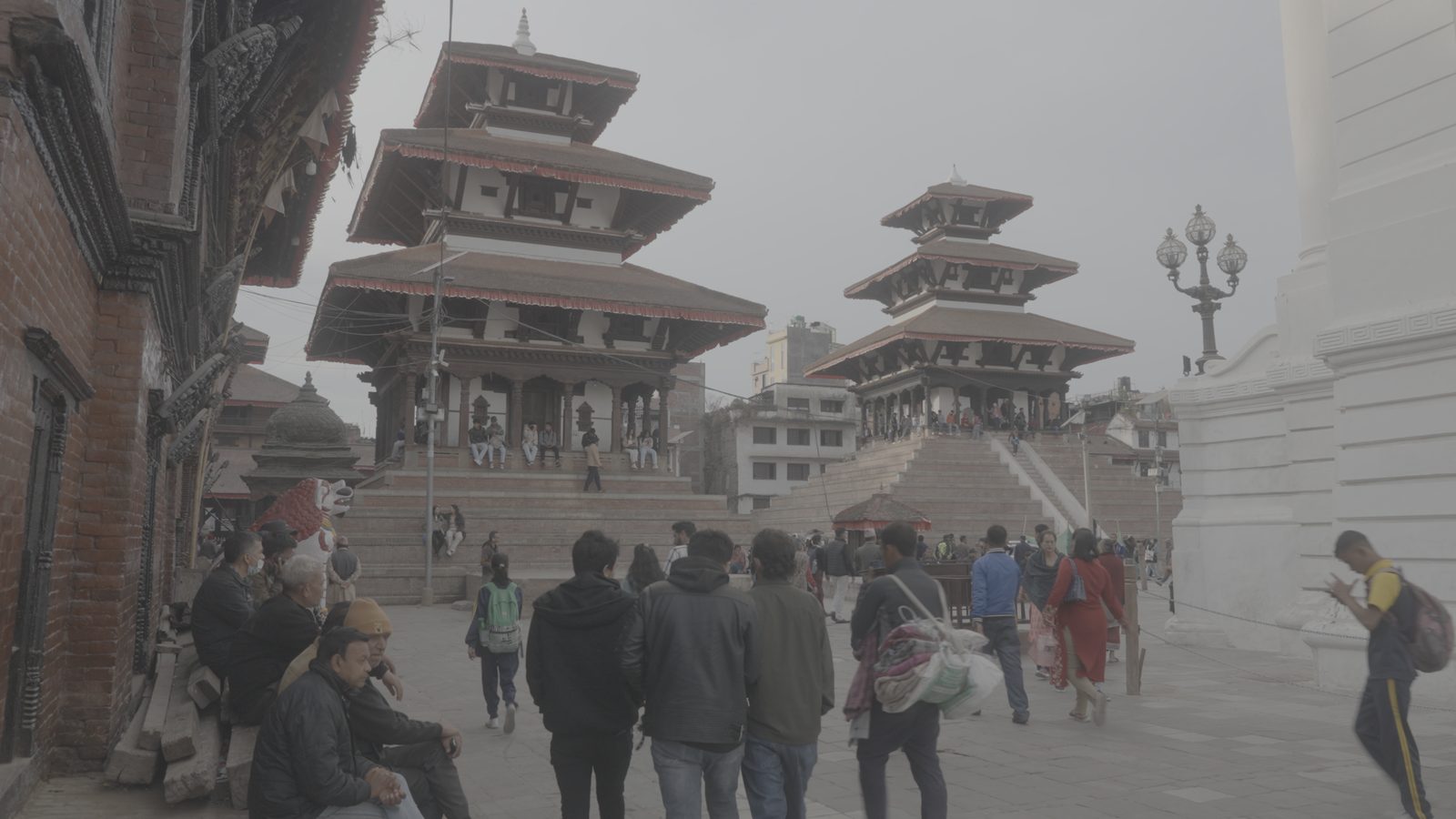 Kathmandu, straight from camera in S-Log3